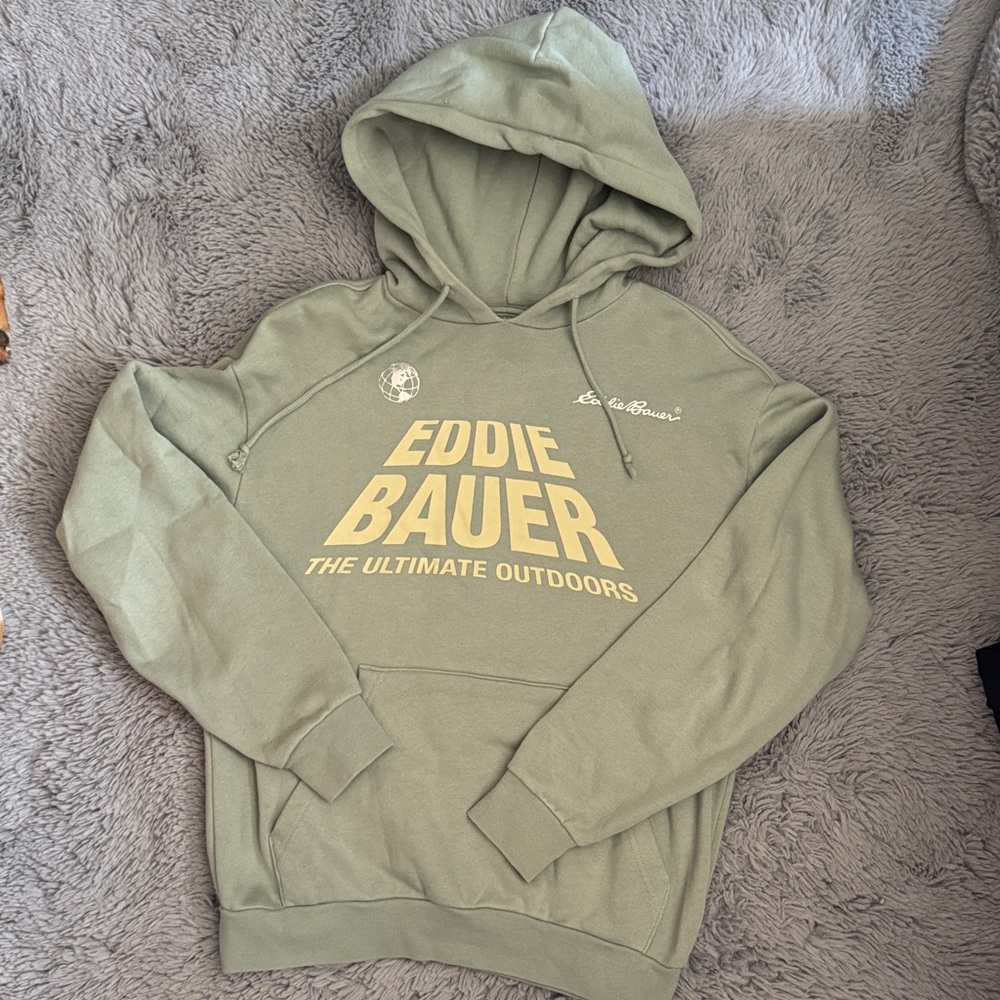 Eddie Bauer Hoodie - Men's Ultimate Outdoors Sweatshirt Size XS